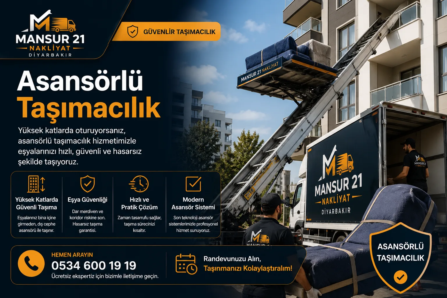 Asansörlü Taşımacılık