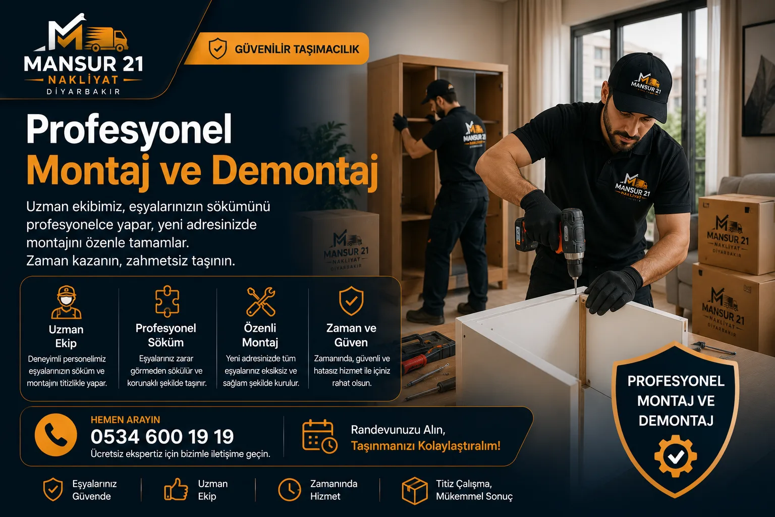 Profesyonel Montaj ve Demontaj