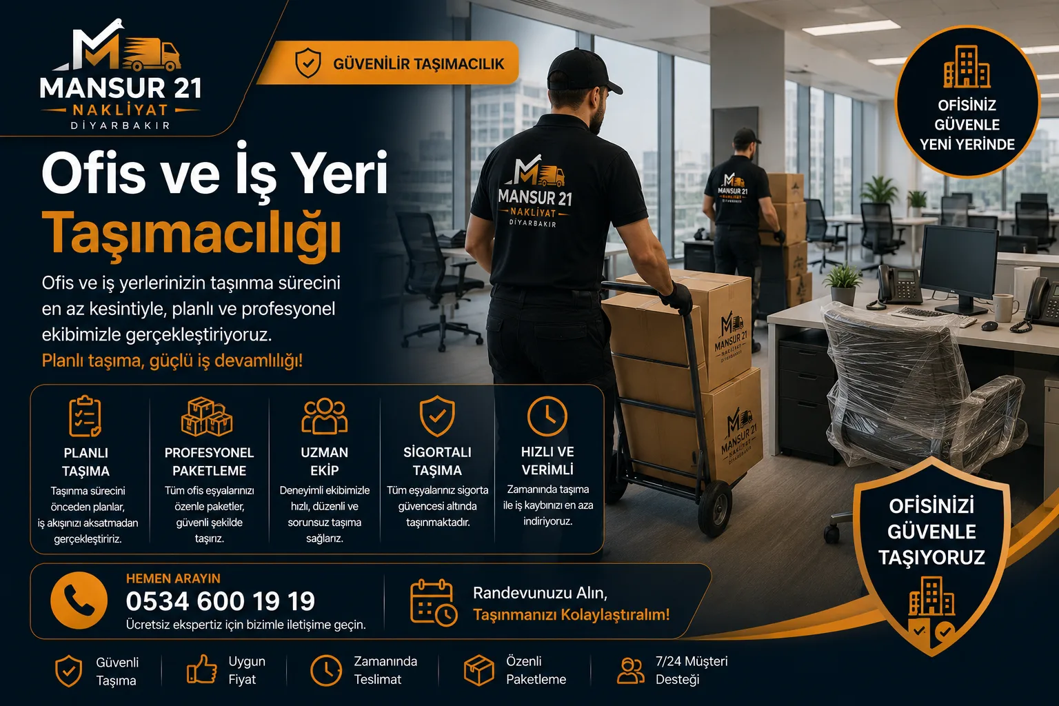 Ofis ve İş Yeri Taşımacılığı