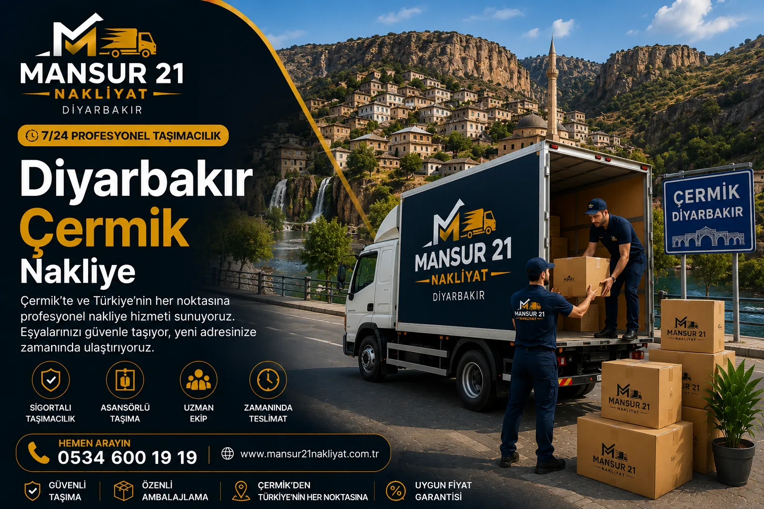 Diyarbakır Çermik Nakliye