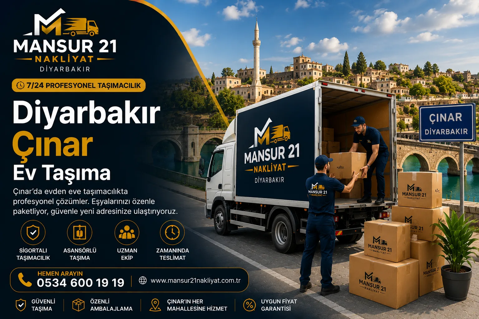 Diyarbakır Çınar Ev Taşıma