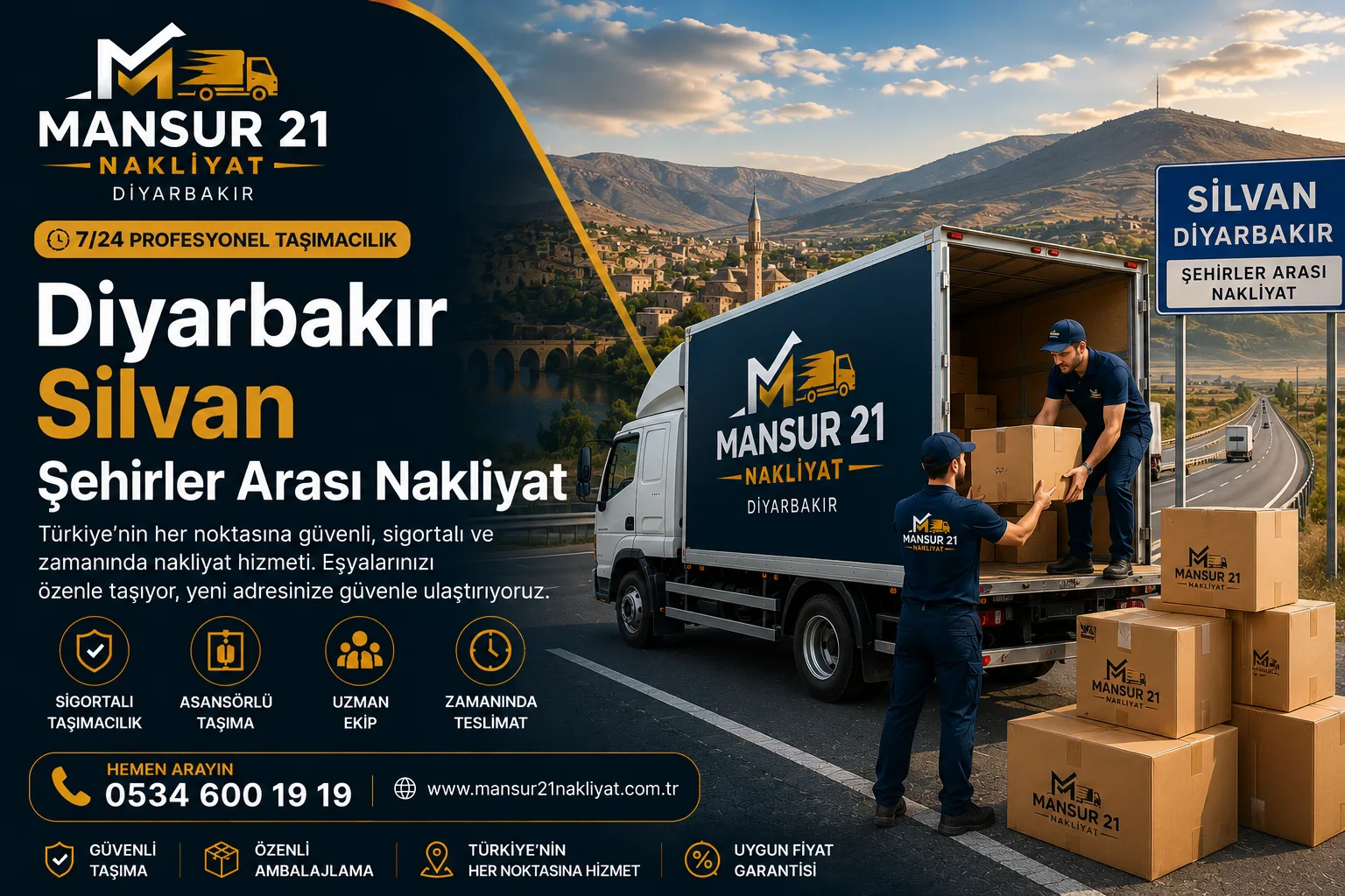 Diyarbakır Silvan Şehirler Arası Nakliyat